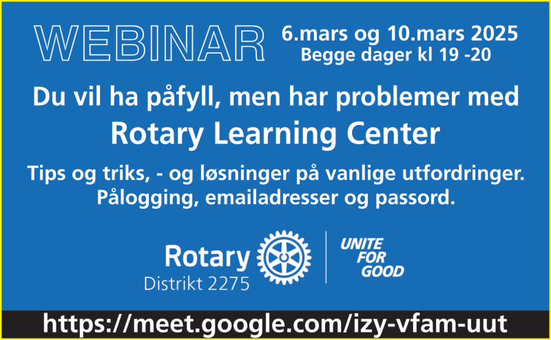 WEBINAR - VI HJELPER DEG I GANG