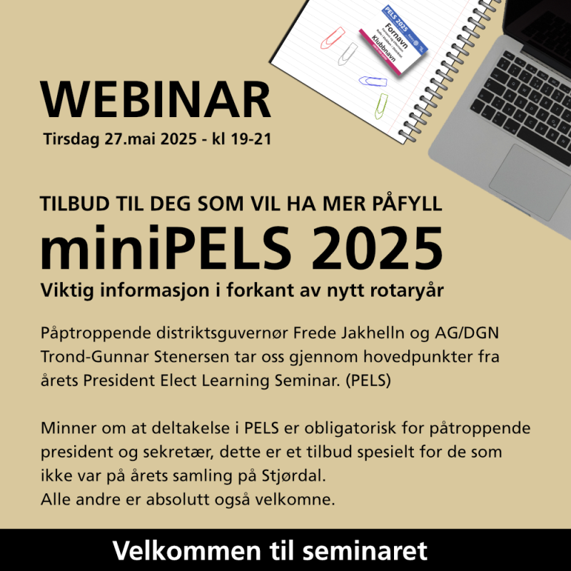 miniPELS - WEBINAR