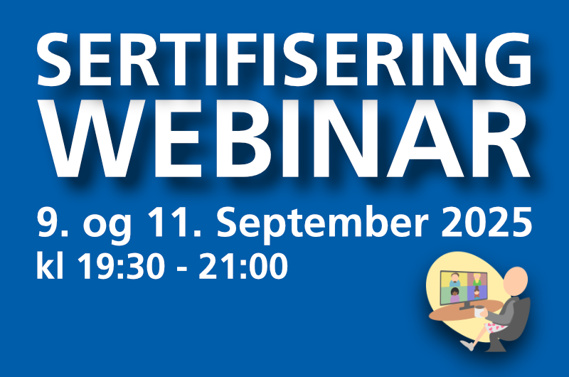 Sertifisering WEBINAR