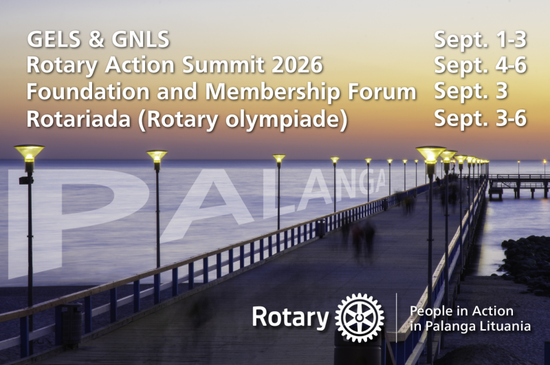 Rotary Action Summit 2026 - Palanga Lithuania