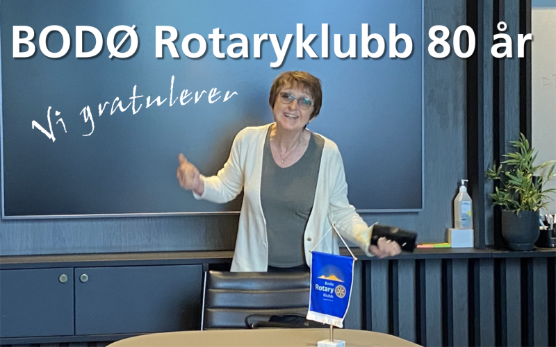 80-årsjubileum i Bodø - vi gratulerer
