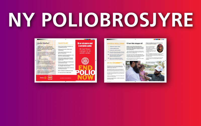 NY OG OPPDATERT POLIOBRSJYRE, FOR NEDLASTING