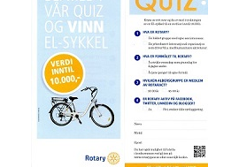 Heimdal Rotaryklubb tidlig ute med Rotary-Quizen