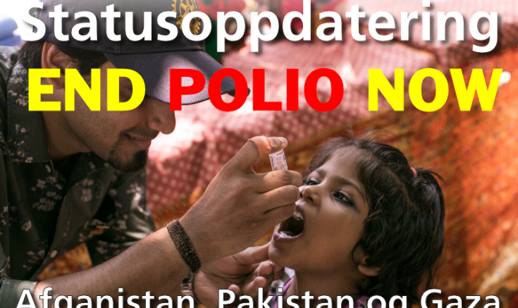 OPPDATERT STATUS POLIO